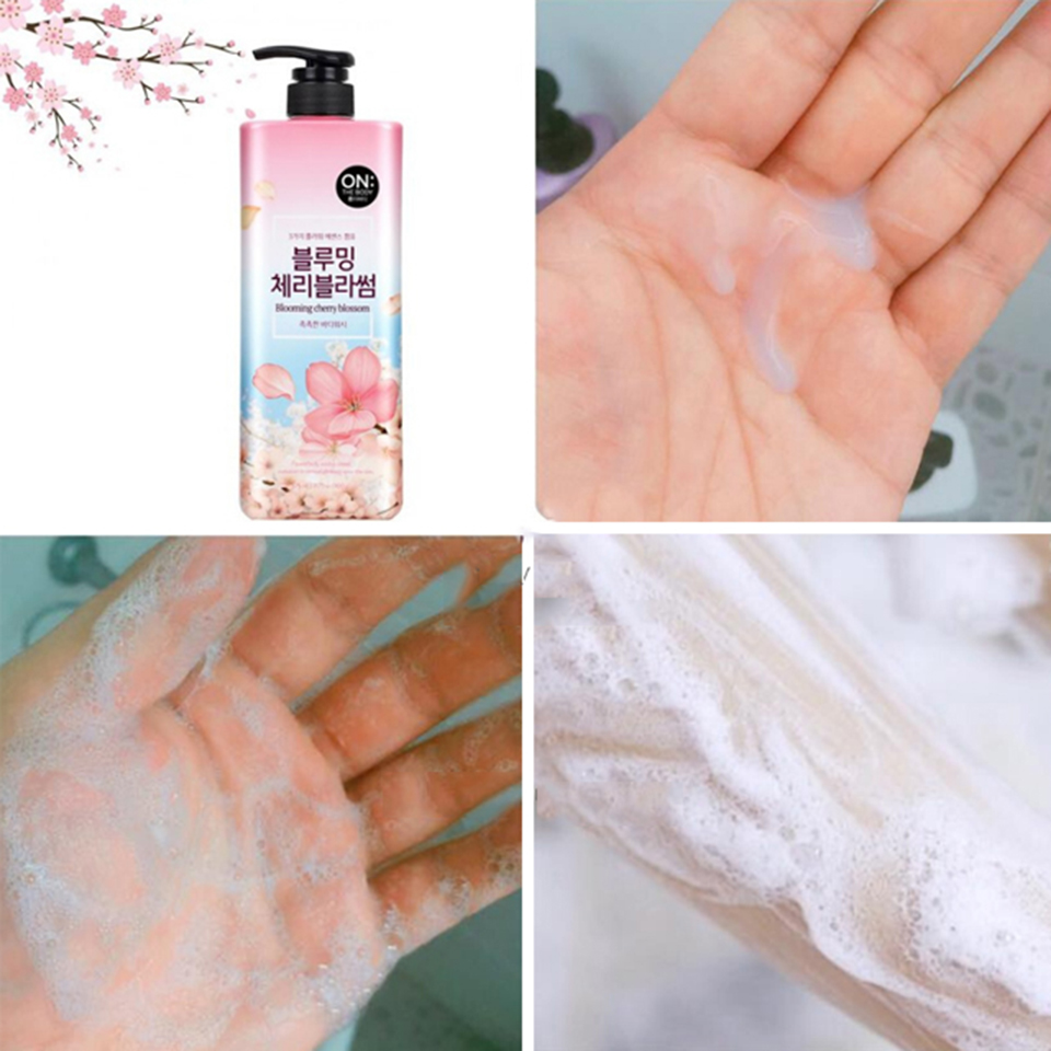 Sữa Tắm Hàn Quốc On The Body Blooming Cherry Blossom